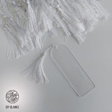 Bookmark Tassels - Silver 130mm (5pcs)