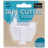 Couture Creations Tape Cutter - White (Fits 3, 6, 12 mm tape)