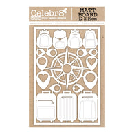 Celebr8 - Chasing Adventure Collection Chipboard - Elements