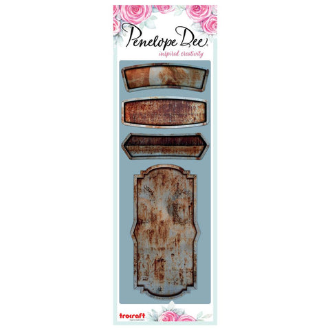 Penelope Dee - Foundry Collection - Rusted Label Stickers