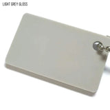 3mm Acrylic Wave Rectangle Plaque With Stand From