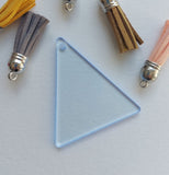 5 x 5.5cm Triangle Keyring From