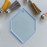 5x7cm Extended Hexagon Keyring From