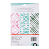 Vicki Boutin - Peppermint Kisses Collection - Stencil Pack - Snowflakes (3 Piece)