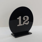 3mm Acrylic Round Plaque With Stand From