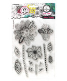 Art by Marlene - Stamp - Playful Flowers nr.715