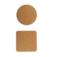 Cork Coasters From