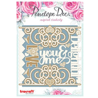 Penelope Dee - Gelato Love Collection Chipboard - Word Sentiments