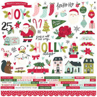 Simple Stories - Holly Days Collection - Cardstock Stickers