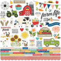 Simple Stories - Homegrown Collection - Cardstock Stickers