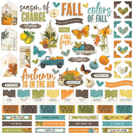Simple Stories - SV Country Harvest Collection - Cardstock Stickers