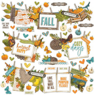 Simple Stories - SV Country Harvest Collection - Banner Stickers