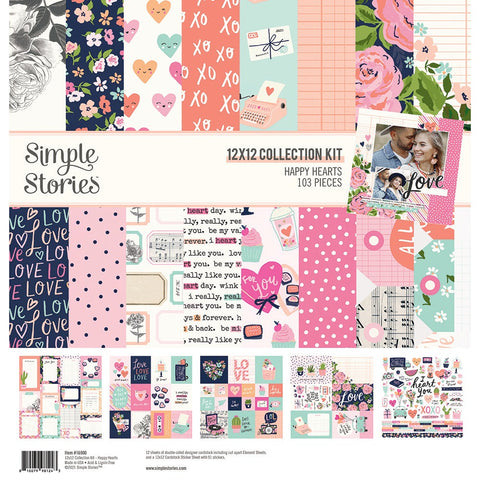 Simple Stories - Happy Hearts Collection - Collection Kit