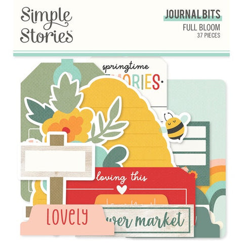 Simple Stories - Full Bloom Collection - Journal Bits