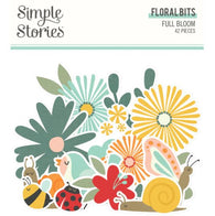 Simple Stories - Full Bloom Collection - Floral Bits & Pieces