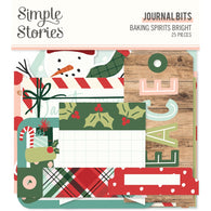 Simple Stories - Baking Spirits Bright Collection - Journal Bits