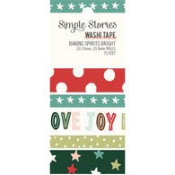 Simple Stories - Baking Spirits Bright Collection - Washi Tape
