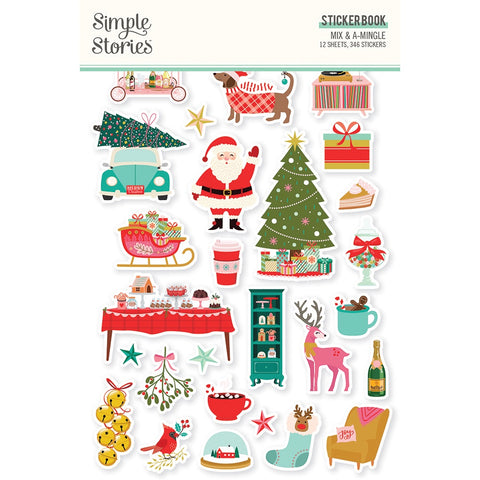 Simple Stories - Mix & A Mingle Collection - Sticker Book