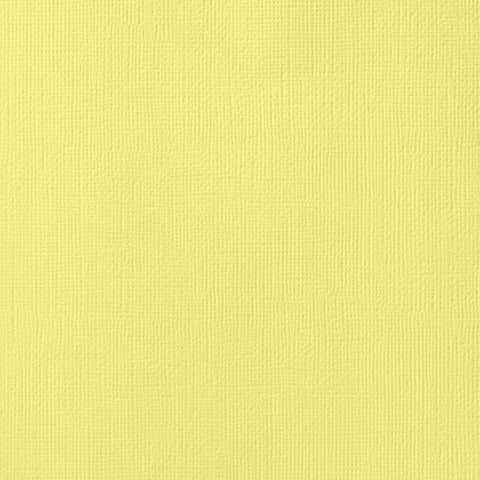 AC Cardstock - Textured - Canary (1 Sheet)
