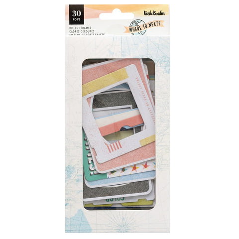 Vicki Boutin - Where To Next Collection - Paper Board Frames (30pcs)