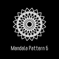 6"x6" Mandala Mask 6