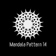 4"x4" Mandala Mask 14
