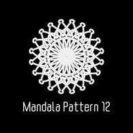 6"x6" Mandala Mask 12