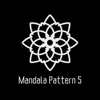 6"x6" Mandala Mask 5