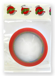 Tape Wormz - Red Double Sided High Tack Tape - 6mm x 10m