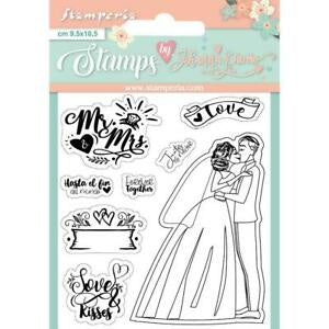Stamperia - Love Story Collection Stamp - Mr & Mrs 9