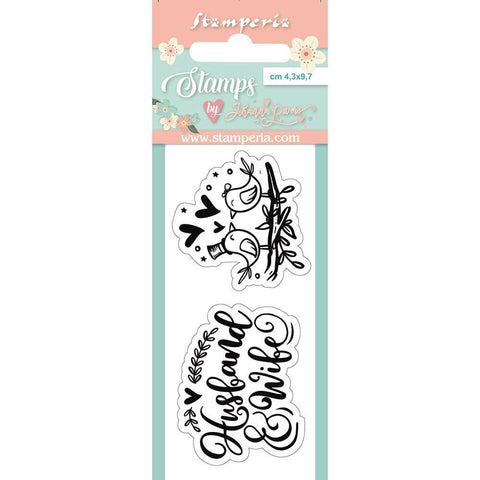 Stamperia - Love Story Collection Stamp - Birds 4