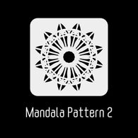 6x6" Mandala Stencil 2