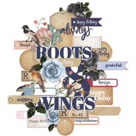 Uniquely Creative - Roots & Wings Collection - Die Cuts