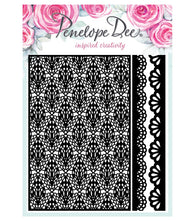 Penelope - Milla Grace Collection Chipboard - Lovely Lace