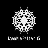 4"x4" Mandala Mask 15