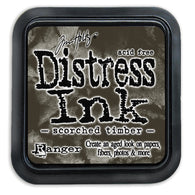 Distress Ink Pad - Scorched Timber