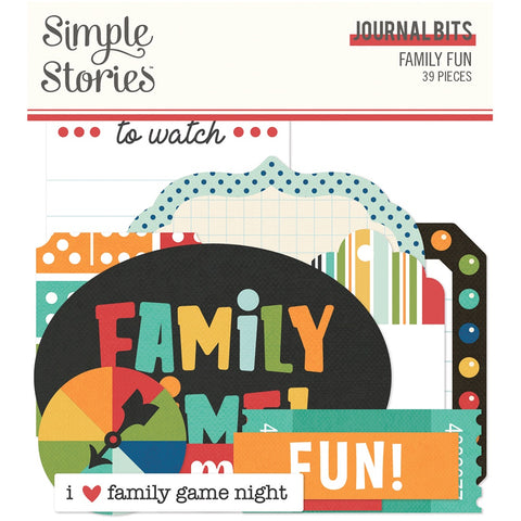 Simple Stories - Family Fun Collection - Journal Bits