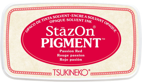 Stazon - Pigment Ink Pad - Passion Red