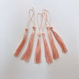 Bookmark Tassels - Apricot 130mm (5pcs)