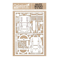 Celebr8 - Back To School Collection Chipboard - Elements