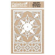 Celebr8 - Seaside Collection Chipboard - Compass