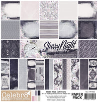 Celebr8 - Starry Night Collection - Paper Pack