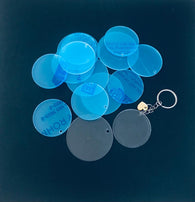 Acrylic Round Keyring Bundle (40pcs) from