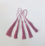 Bookmark Tassels - Mauve 130mm (5pcs)