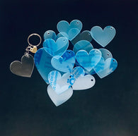 Acrylic Hearts Bundle (40pcs) from