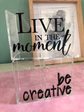 Acrylic - Stationery Holder - Be Creative