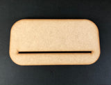 Flat 6mm Stand Only - Plain MDF A7