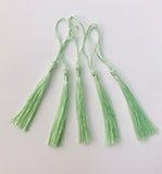 Bookmark Tassels - Lime Green 130mm (5pcs)