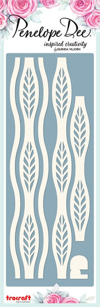 Penelope Dee - Fleure Collection Board - Stylized Leaf Strips