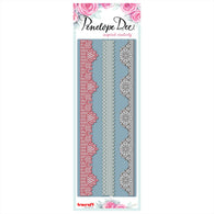 Penelope Dee - Christmas Star Collection Acrylic - Christmas Lace